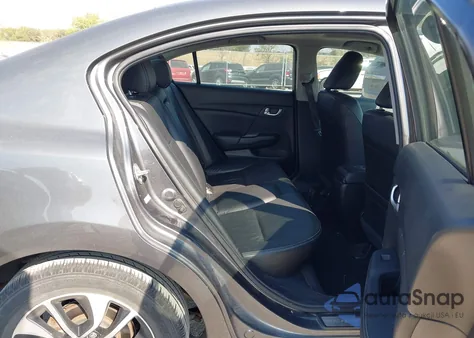 2013 Honda Civic Ex-L из США, поврежденный, VIN 2HGFB2F94DH504396